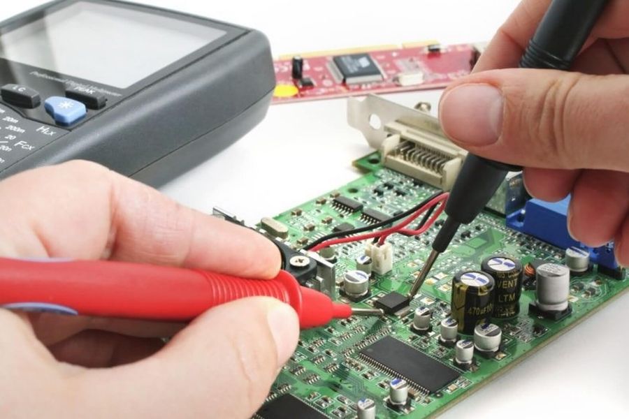 проверка электронных микросхем