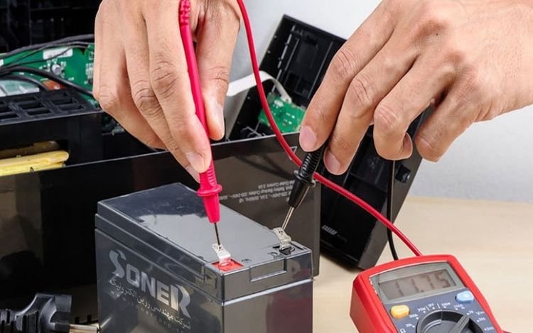 чек-лист диагностика аккумуляторов промышленного ИБП своими руками