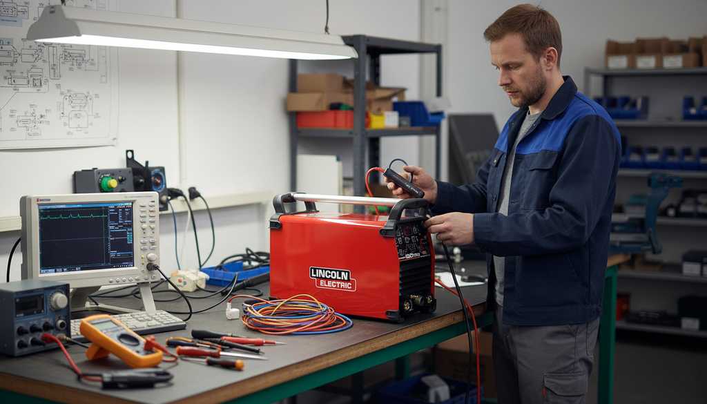 ремонт сварочного аппарата Lincoln Electric Invertec