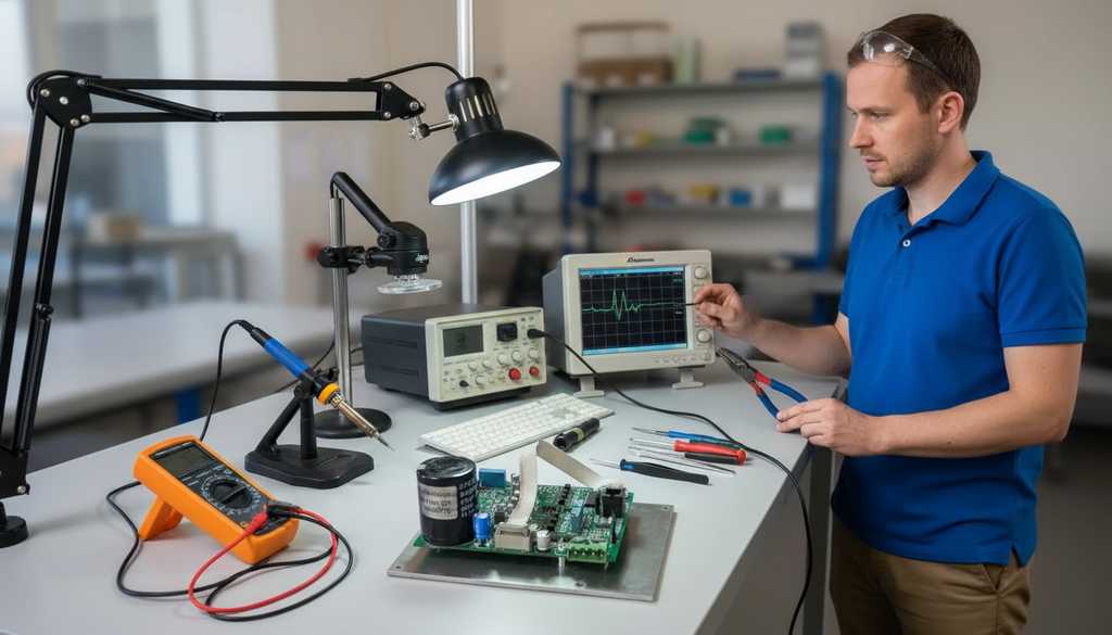 ремонт платы с пробитыми силовыми IGBT-ключами