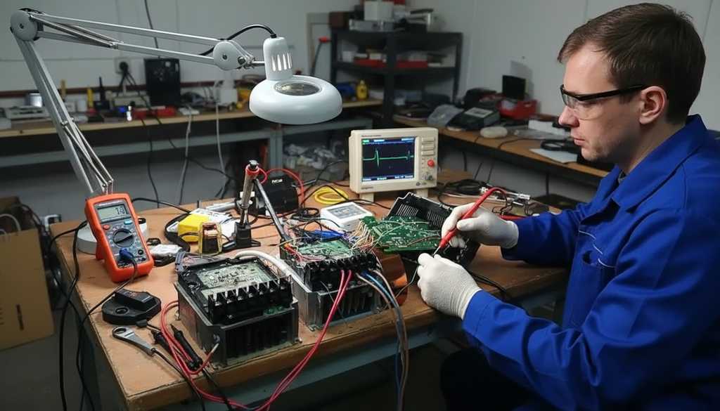 Восстановление IGBT модуля или сверх-компонентный ремонт ПЧ Mitsubishi